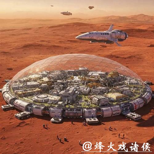 马斯克放话：先造月球城市，后建火星城市！他构想的太空城市长啥样？